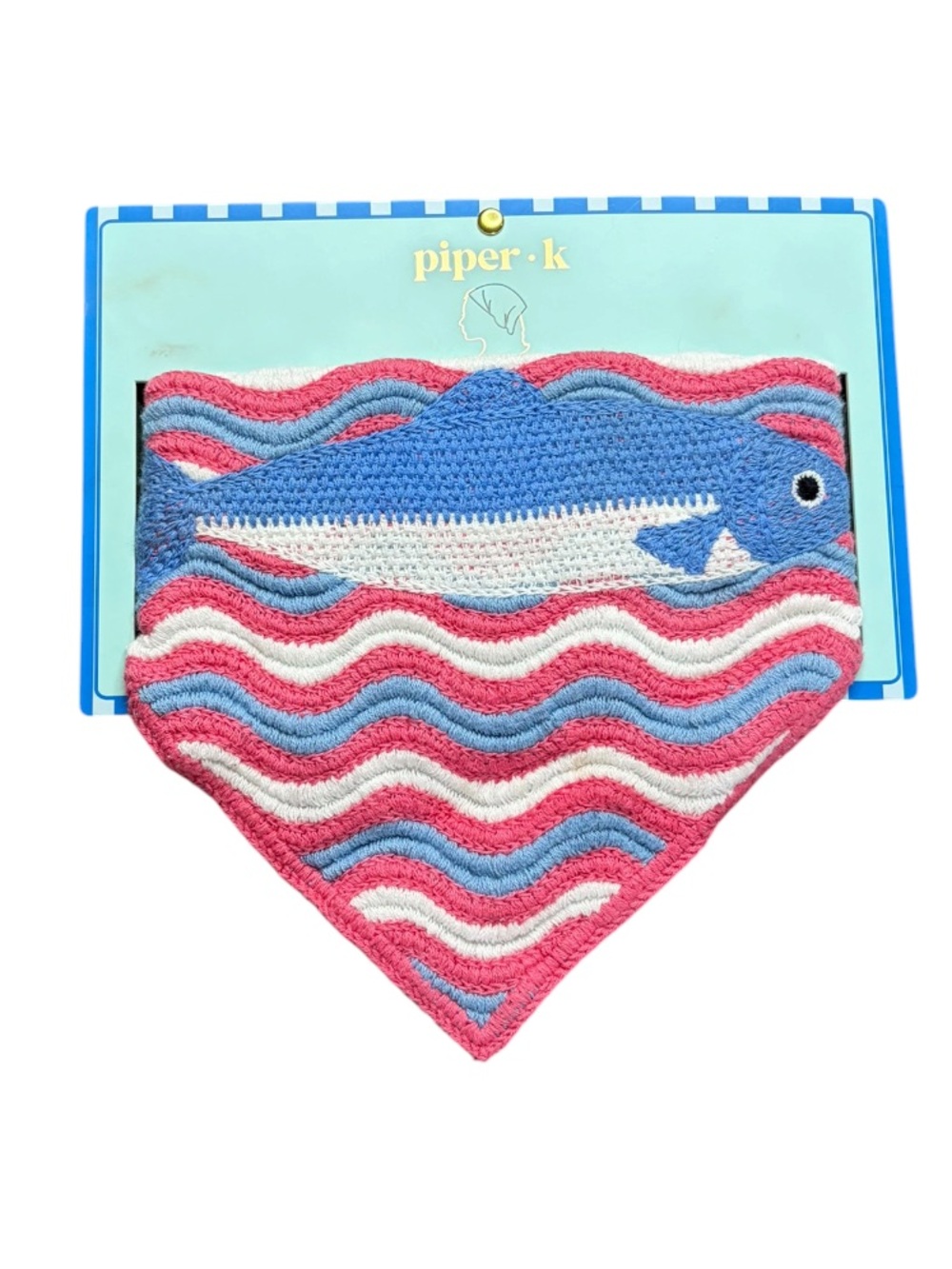 Piper K. Crochet Fish Hair Bandana